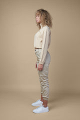 Sand Beige Cargo Trousers - [shop_nude_sa]