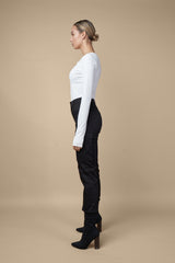 Midnight Black Cargo Trousers - [shop_nude_sa]